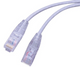 Cat6 Super Slim Cable 10ft, Grey - SCAT6-10GY Cat6 Super Slim Cable 10ft, Grey - SCAT6-10GY